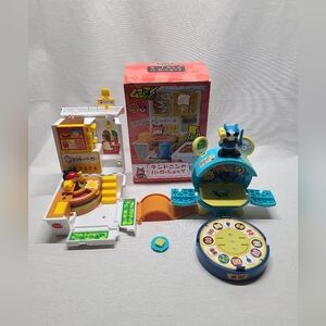 Bandai Figura Mushinin Tentonin's Burger Negozio Bug Ninja Kamikirin Clock Lot